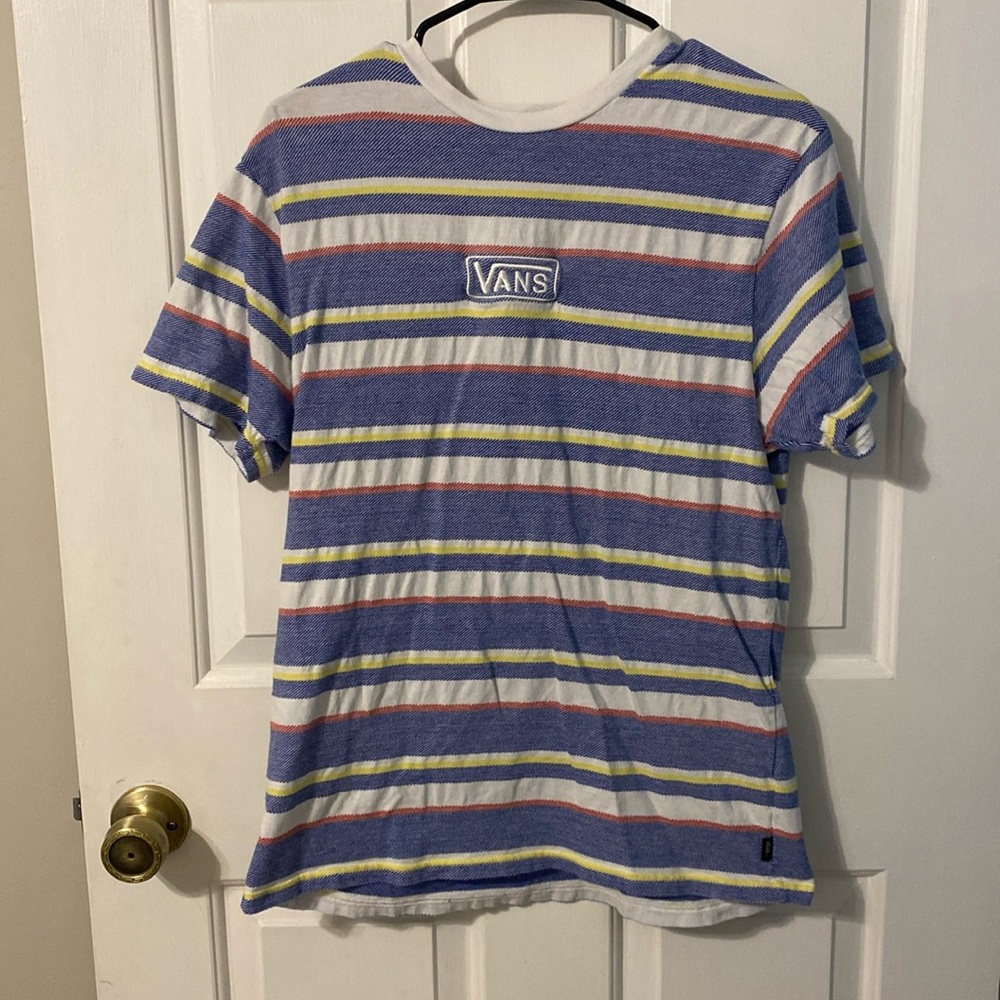 Vans short sleeve t-shirt multi-colored with horizontal stripes